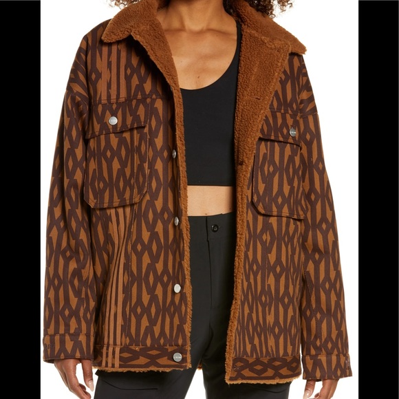 IVY PARK x ADIDAS “Icy Park” Monogram Denim Coat - Picture 6 of 6